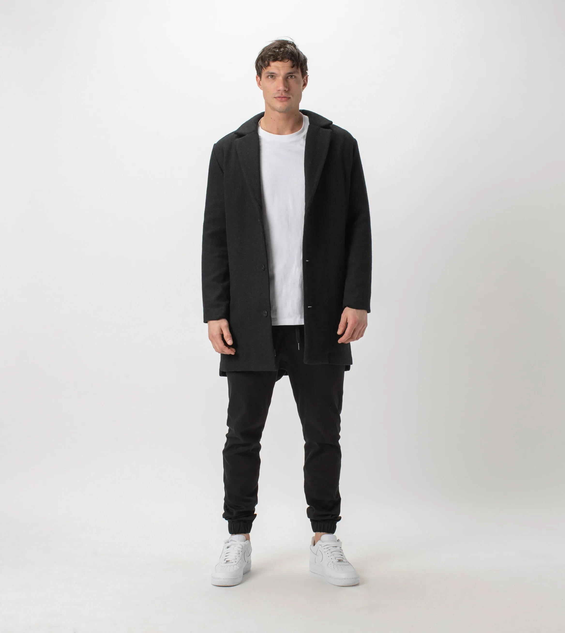 Kyoto Melton Jacket Black