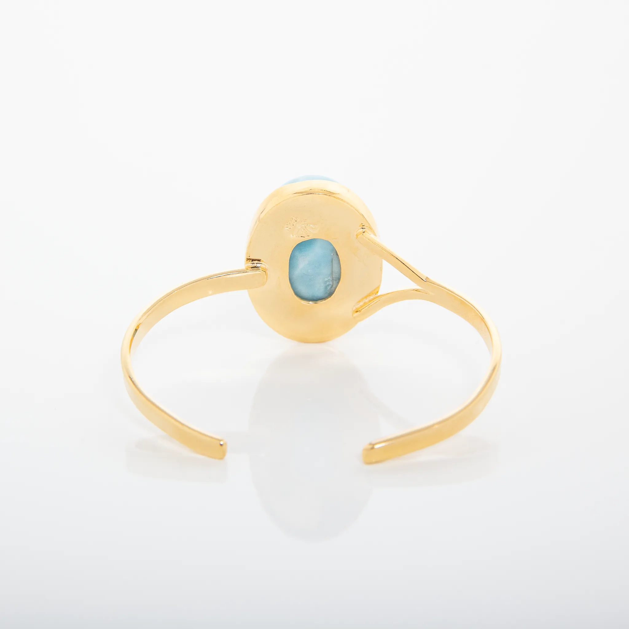 Larimar Gold Vermeil Cuff Iris