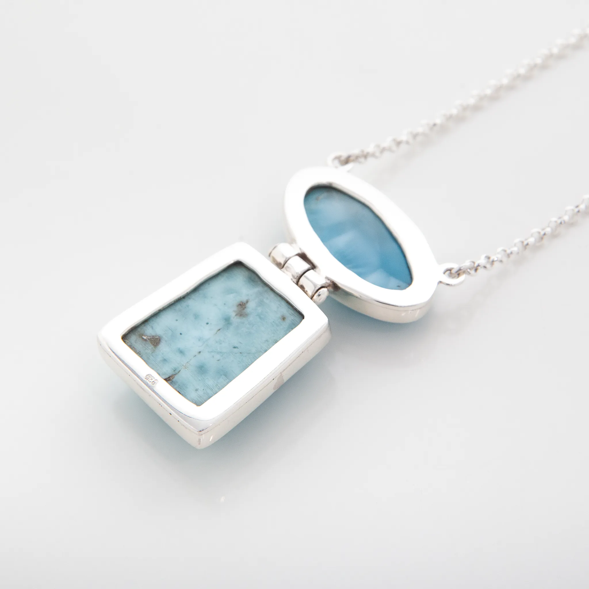 Larimar Necklace Clara