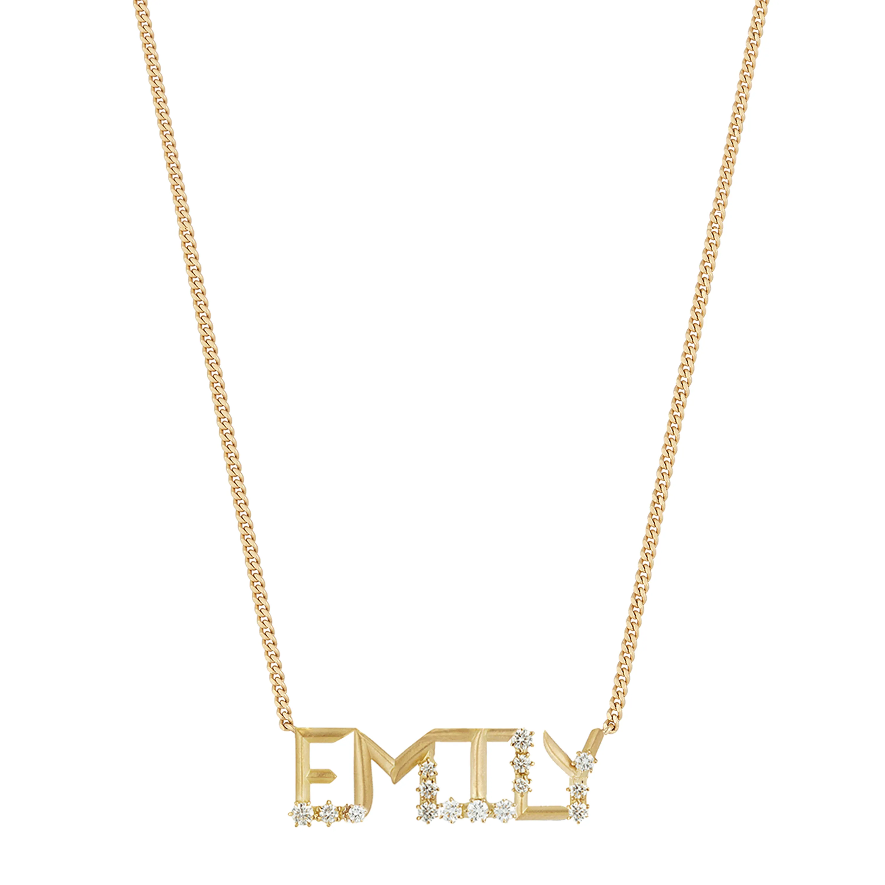 Nameplate Necklace