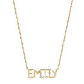 Nameplate Necklace