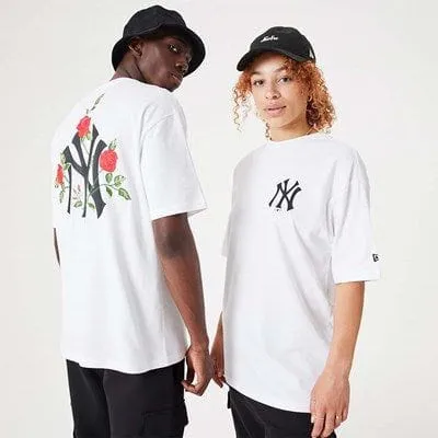 NEW ERA NY YANYEES MLB FLORAL GRAPHIC OVER-SIZED TEE