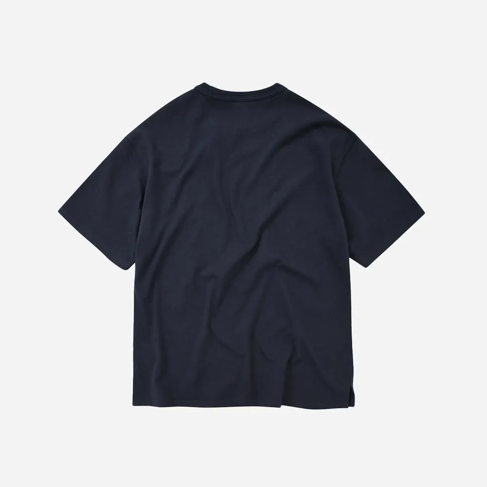 OG DOUBLE RIB OVERSIZED TEE - NAVY