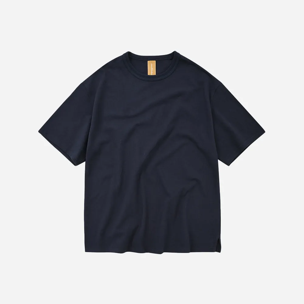 OG DOUBLE RIB OVERSIZED TEE - NAVY