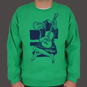 Old Guitarist Sweater (Mens)