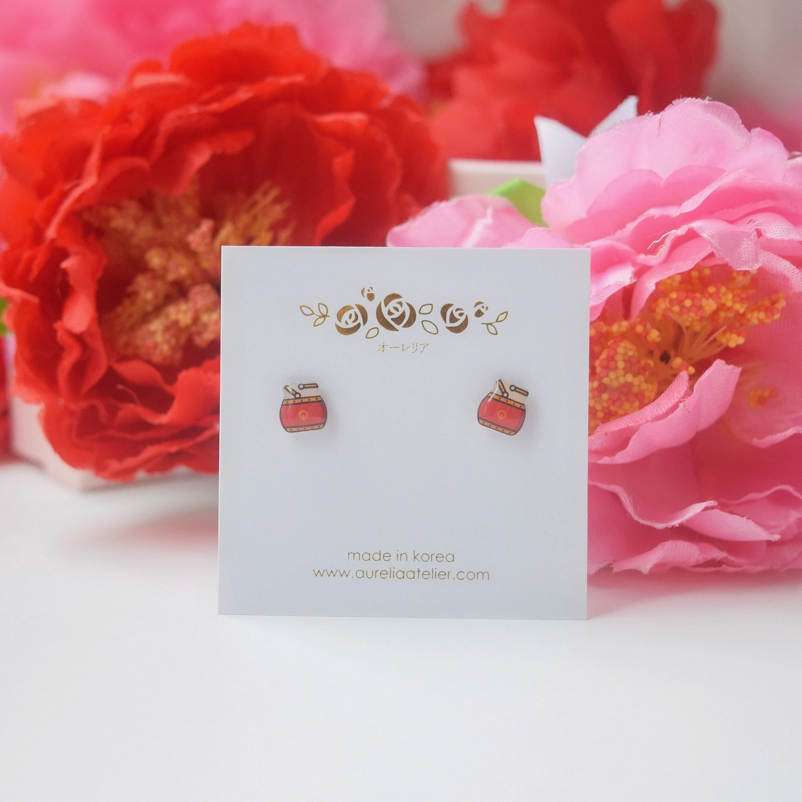 Oriental Chinese New Year Earrings