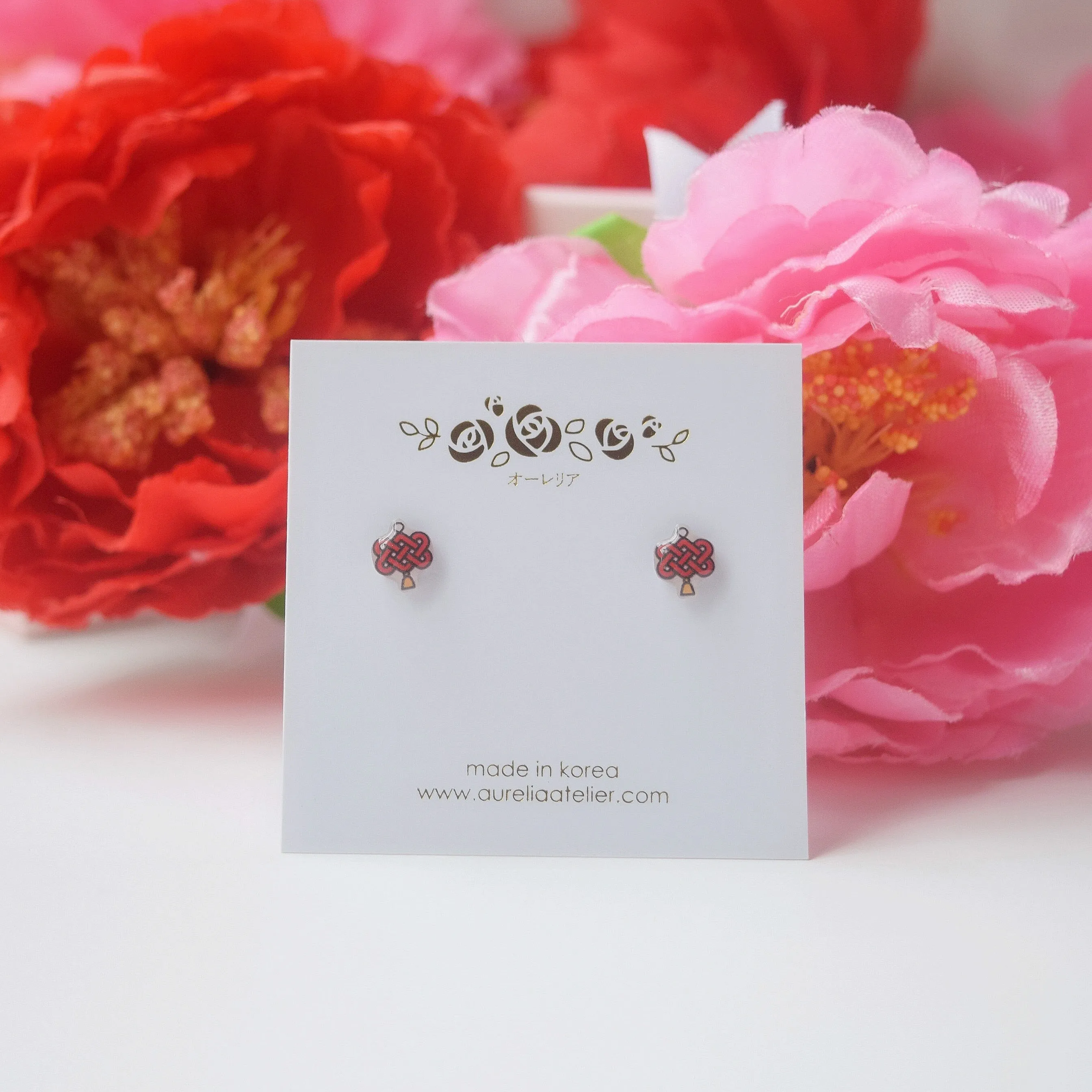 Oriental Chinese New Year Earrings