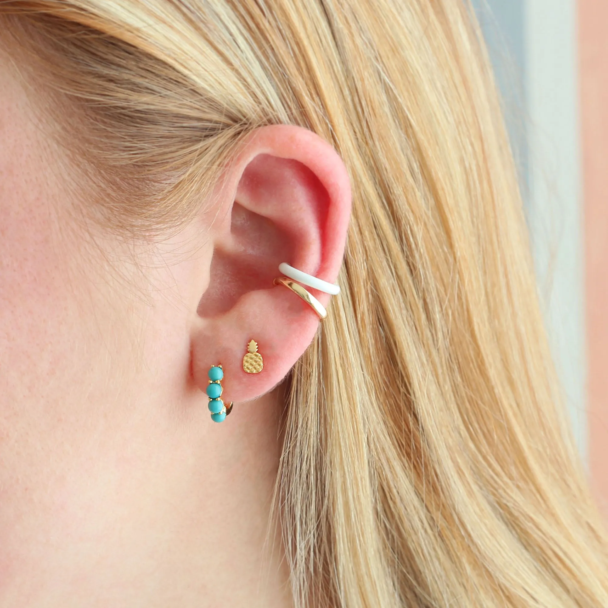 Palette Enamel Ear Cuff