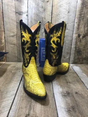 " Mr. Python " Yellow Tres Outlaws Men's Classic 3816