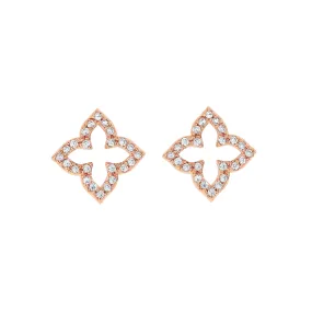 Rose Gold Casablanca Studs