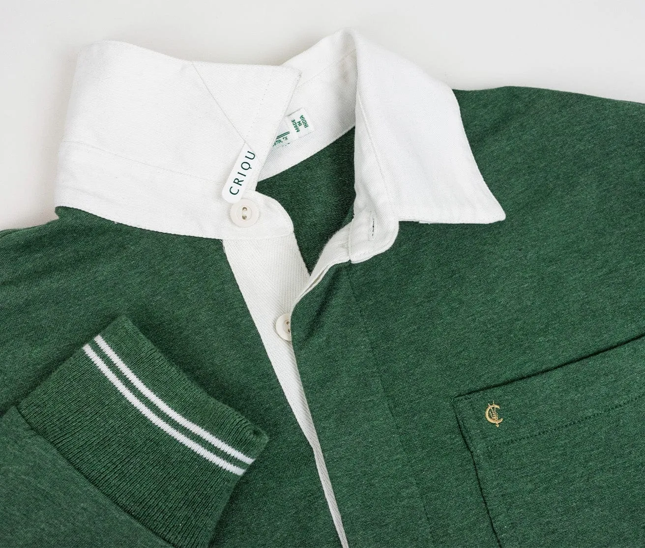 Rugby Shirt - Heather Green