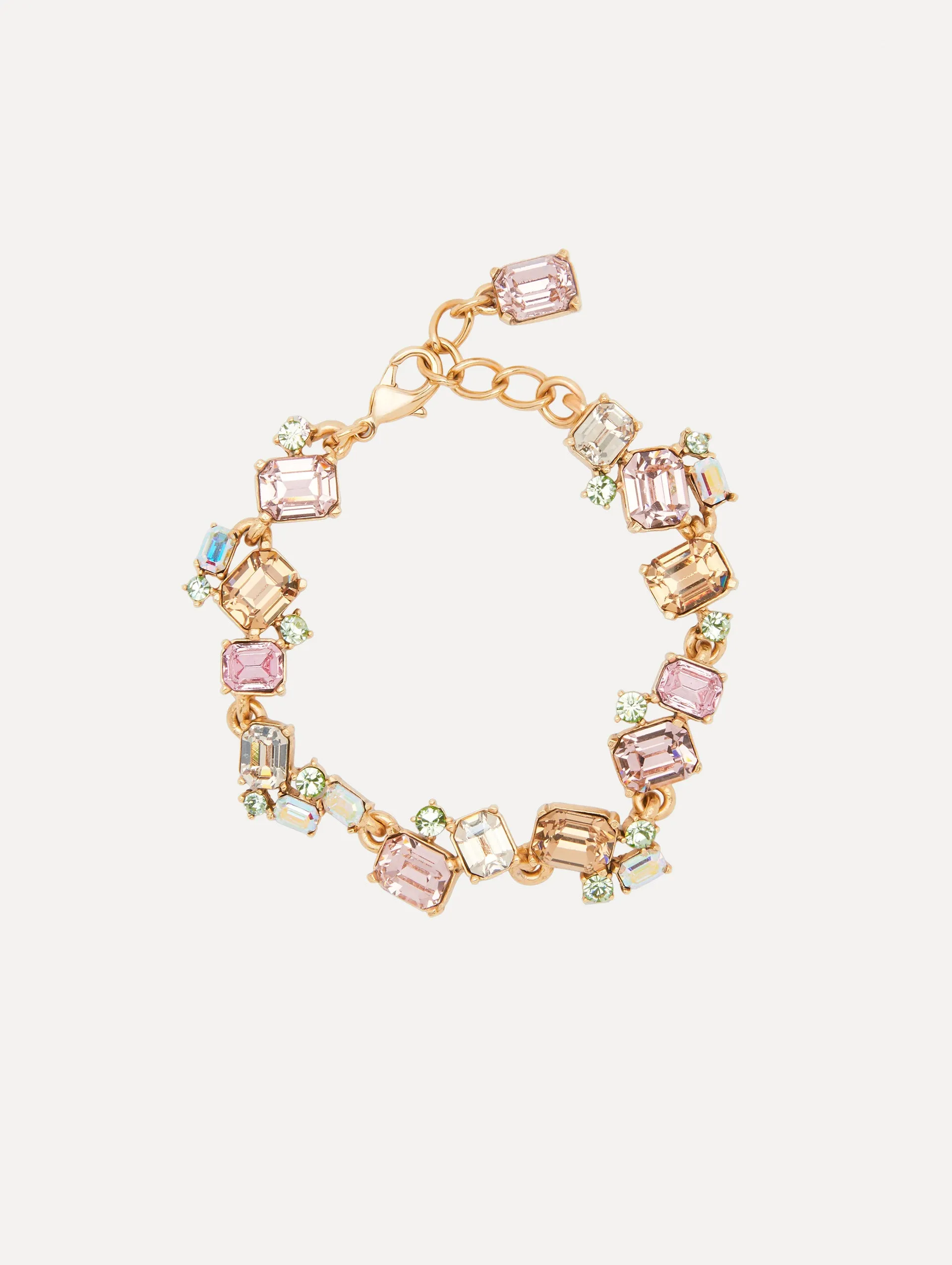 Scrambled Crystal Bracelet