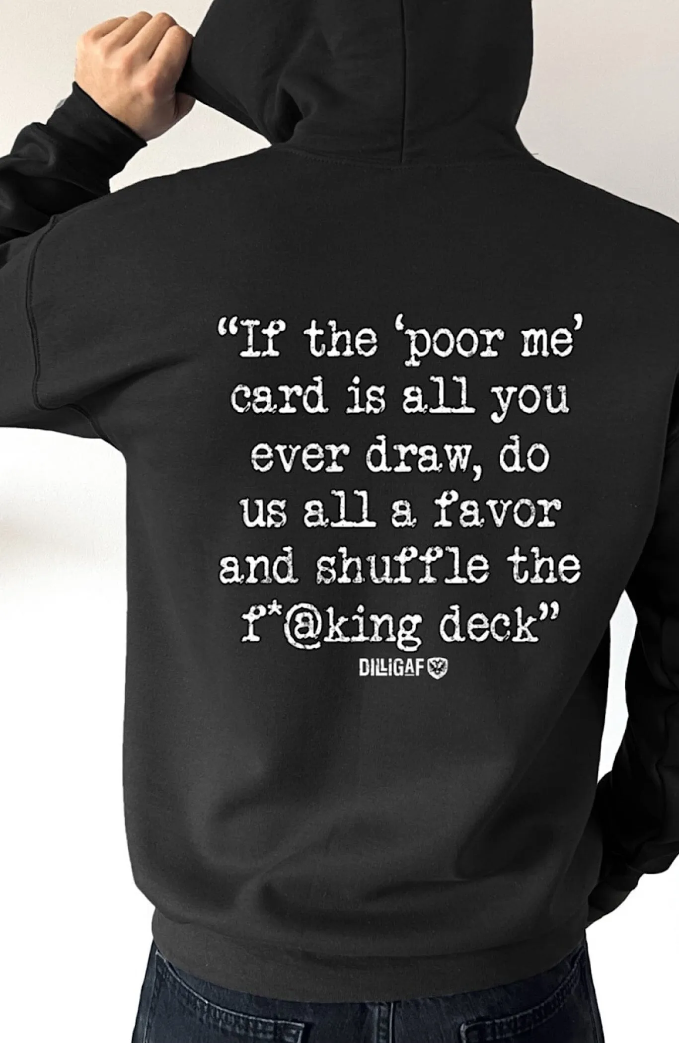 Shuffle the deck Pullover Hoodie