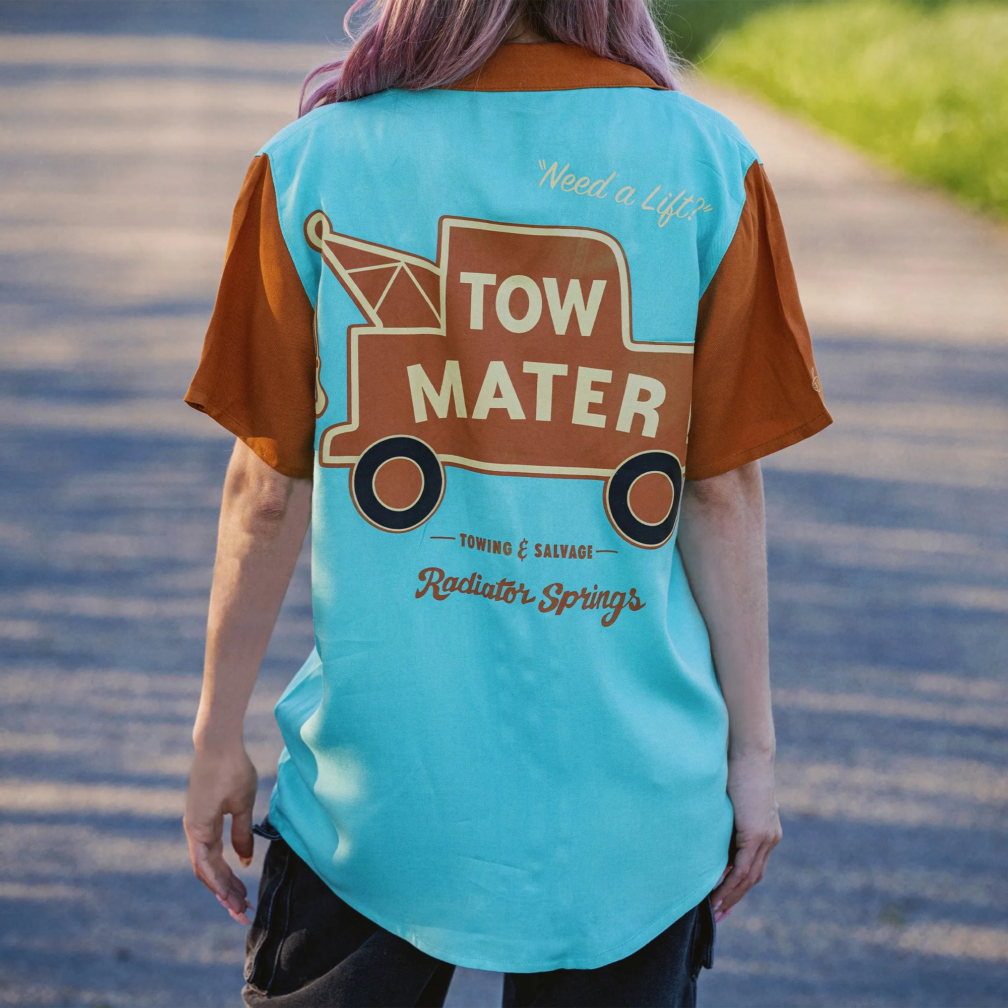 Tow Mater Employee Button Up Shirt