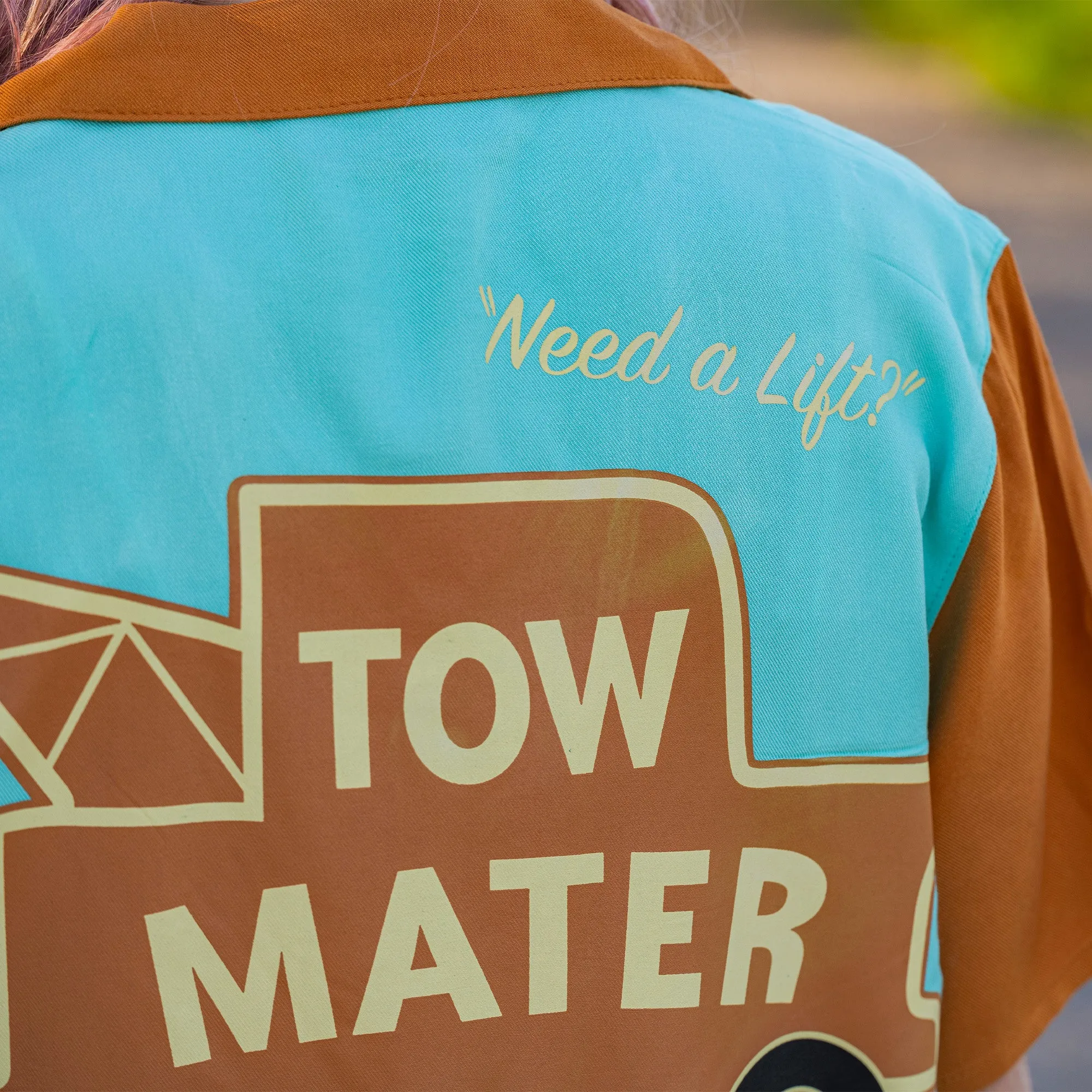 Tow Mater Employee Button Up Shirt