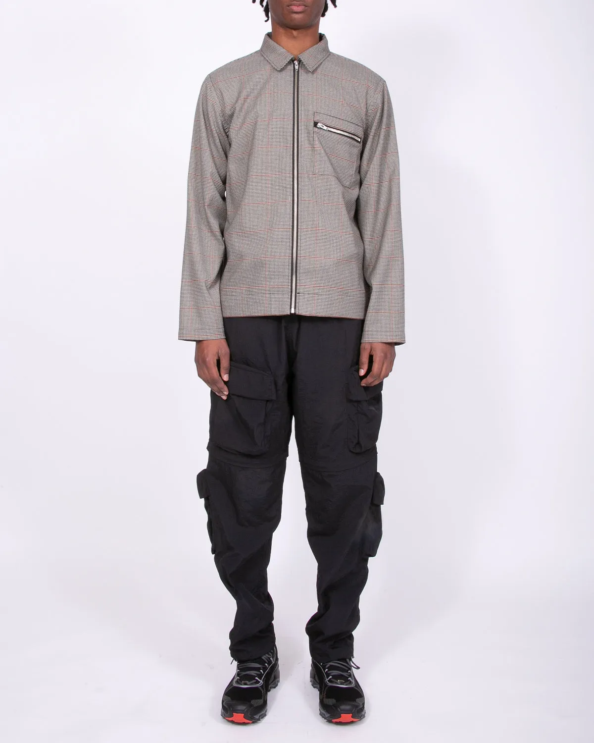 Zip Blouson - Check